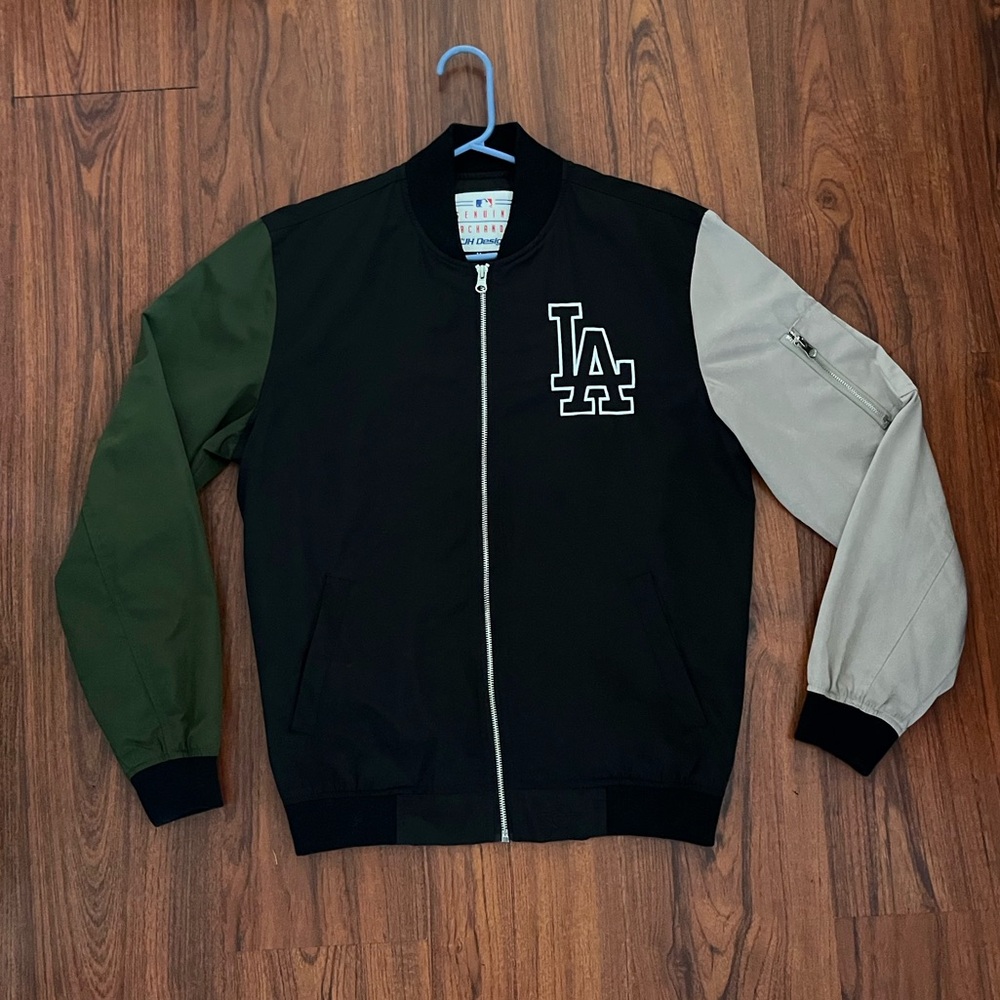 Men’s LA Dodgers Bomber Jacket size M